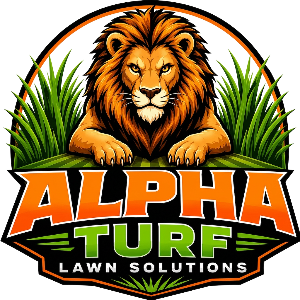 AlphaTurf Lawn Solutions logo
